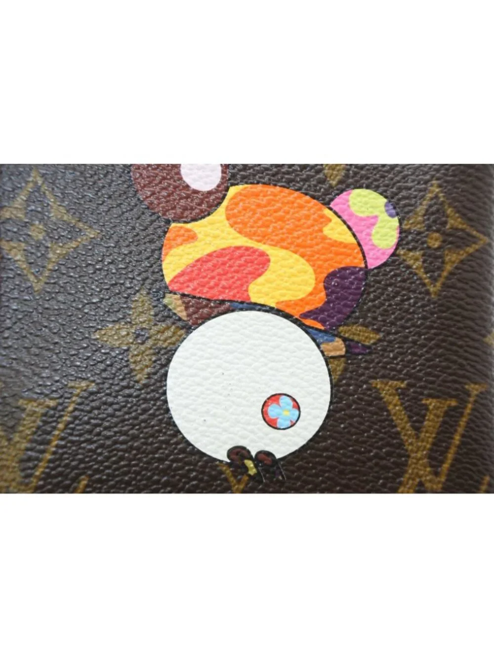 Louis Vuitton Notebook Cover Agenda PM Monogram Panda Takashi Murakami Brown